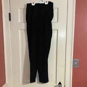 Express Black High-Waist Tapered Women's Trousers